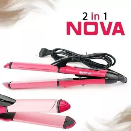 Advanced 2009 Hair Styling Tool: Straightener and Curler for Professional Use